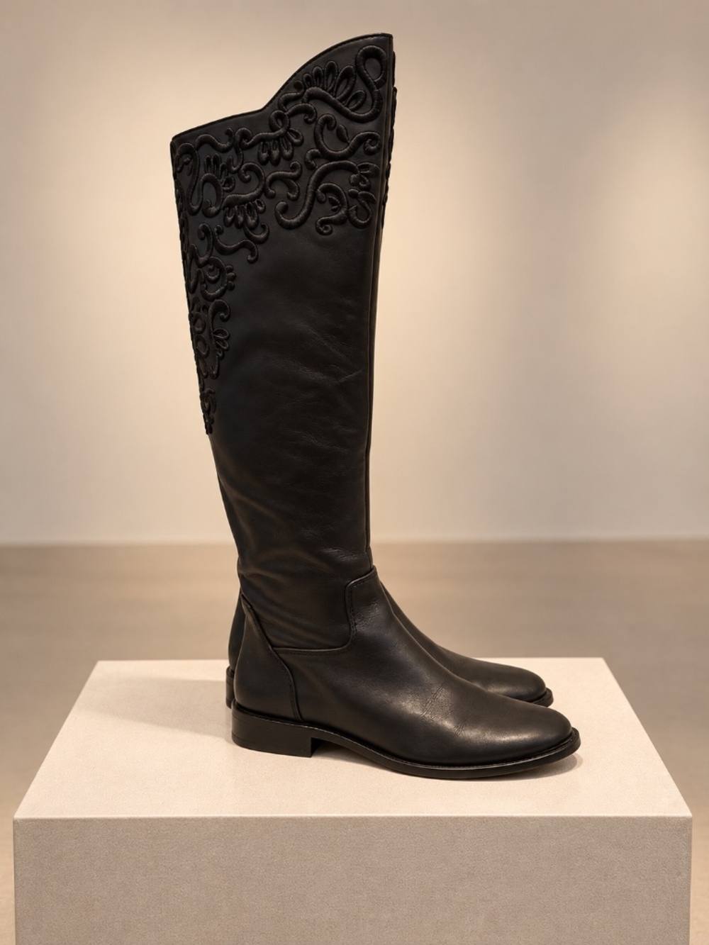 Black Riding Boots - Picture 2 of 4